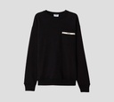 Moschino - SWEATER CUELLO REDONDO CON BOLSILLO Y DETALLE