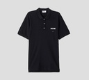 Moschino - POLO EN PUNTO PIQUÉ CON LOGO MILANO SOBRE EL PECHO