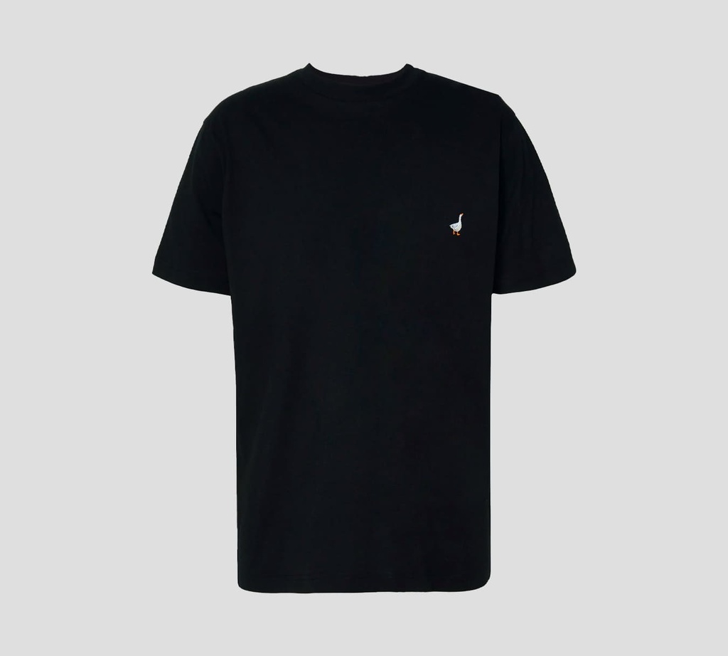 Moschino - FRANELA CUELLO REDONDO CON BORDADO DE GANZO