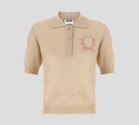 Moschino - POLO DE PUNTO CON DETALLE BORDADO 