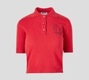 Moschino - POLO DE PUNTO CON DETALLE BORDADO