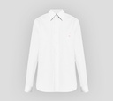 Moschino - CAMISA MANGA LARGA CON GANZO BORDADO