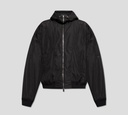 Dsquared2 - CHAQUETA BOMBER CON HODDIE Y CIERRE FRONTAL