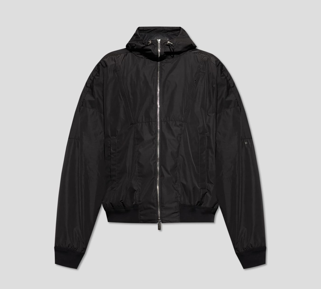 Dsquared2 - CHAQUETA BOMBER CON HODDIE Y CIERRE FRONTAL