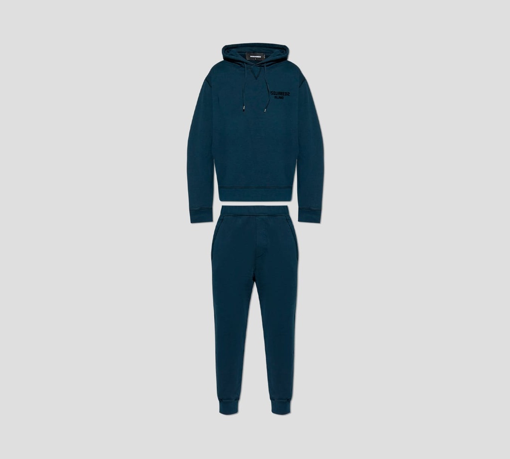 Dsquared2 - SET DEPORTIVO JUST RIGHT FIT DE HOODIE Y JOGGER