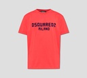 Dsquared2 - FRANELA CUELLO REDONDO MILANO CON RELIEVE EN TERCIOPELO