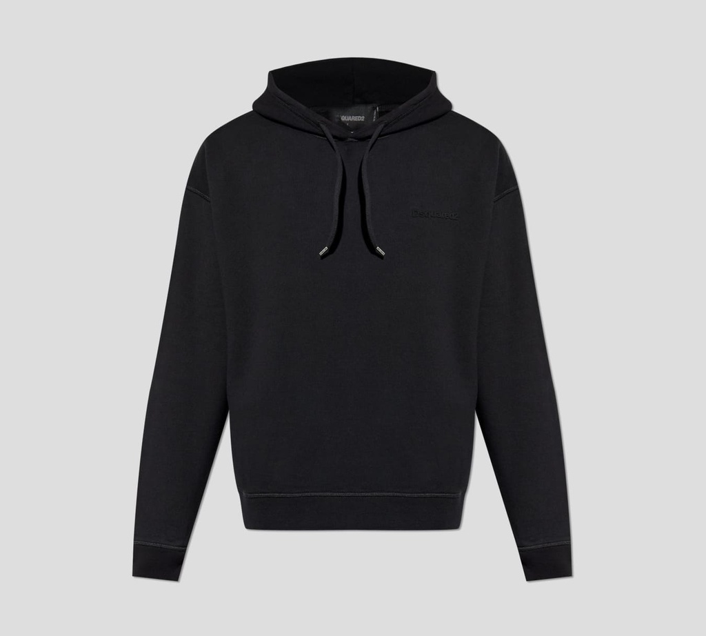 Dsquared2 - HODDIE CLÁSICO CON  LOGO EN RELIEVE