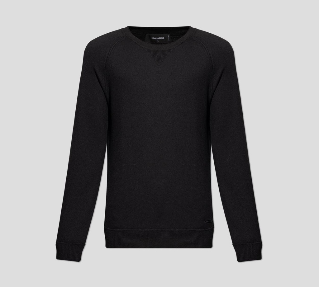 Dsquared2 - SWEATER DE PUNTO CUELLO REDONDO CLÁSICO