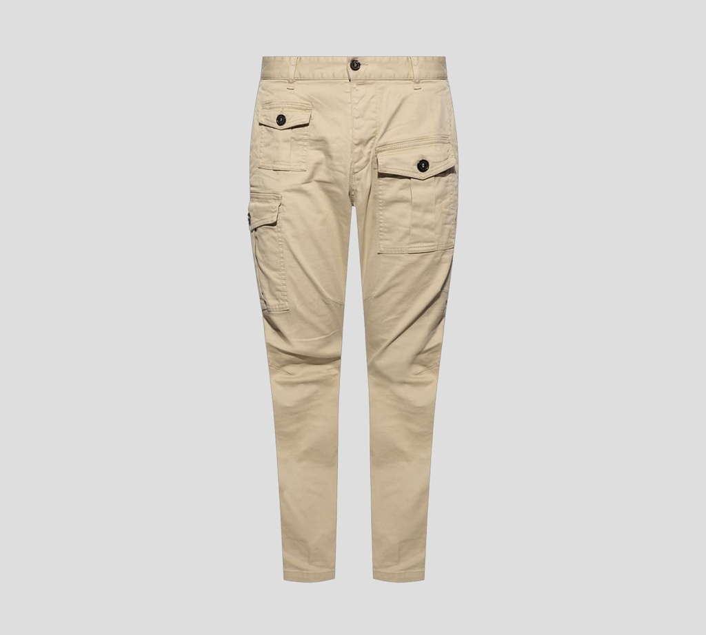 Dsquared2 - PANTALÓN SKINNY TIPO CARGO CON BOLSILLOS ASIMÉTRICOS