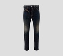 Dsquared2 - SKINNY JEAN OSCURO COOL GUY  CON PEQUEÑAS RASGADURAS