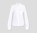 Dsquared2 - CAMISA MANGA LARGA CON MINI PLACA METÁLICA Y ACABADOS REDONDOS