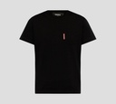 Dsquared2 - FRANELA NEGRA CUELLO REDONDO CON BOLSILLO UNICO FRONTAL