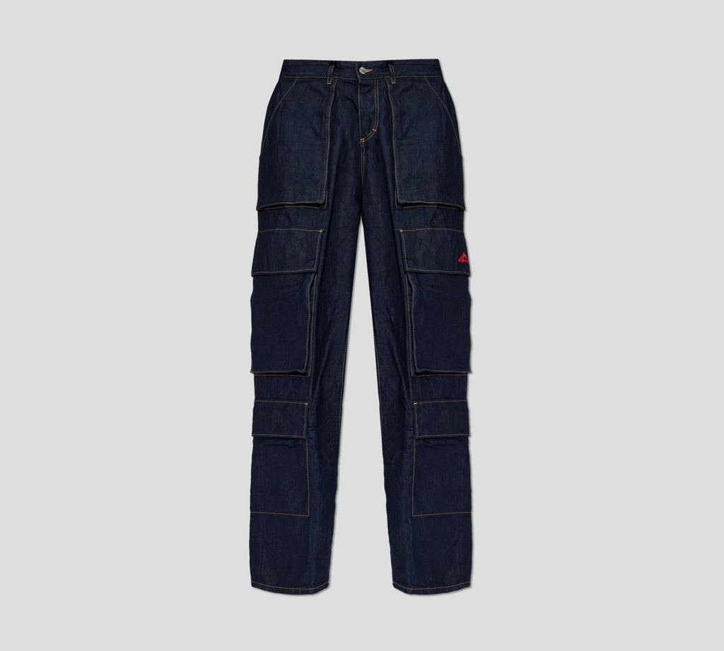 Dsquared2 - JEAN CARGO CON MÚLTIPLES BOLSILLOS Y LOGO BORDADO EN RELIEVE