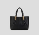 Elisabetta Franchi - CARTERA NEGRA CON DETALLES DORADOS MEDIANA