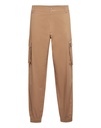 Philipp Plein - PANTALON BEIGE CARGO DE CORTE RECTO