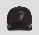 Dsquared2 - GORRA NEGRA DUCATI EN LONA CON CUERO UNICOLOR