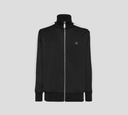 Philipp Plein - CHAQUETA NEGRA DE CHÁNDAL A RAYAS