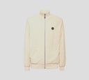 Philipp Plein - CHAQUETA BEIGE DE CHÁNDAL JACQUARD CON MONOGRAMA