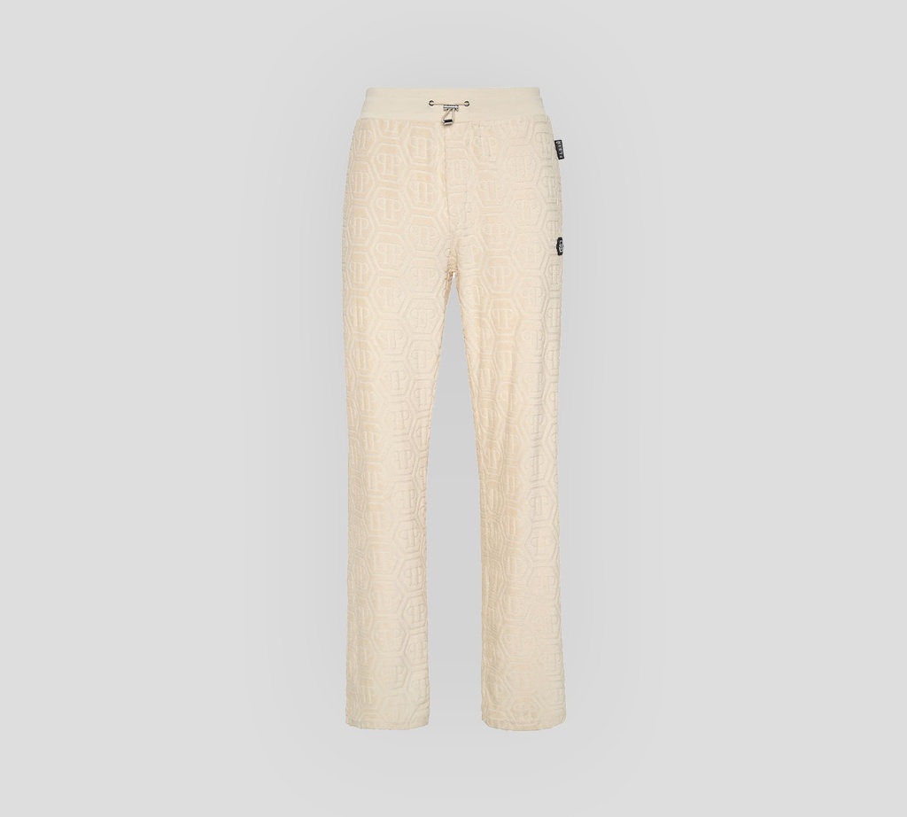 Philipp Plein - MONO BEIGE DE CHÁNDAL JACQUARD CON MONOGRAMA