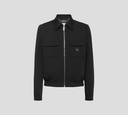 Philipp Plein - CHAQUETA NEGRA DE NAILON