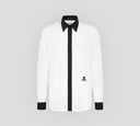 Philipp Plein - CAMISA DE ALGODÓN SUGAR DADDY BICOLOR CON CALAVERA