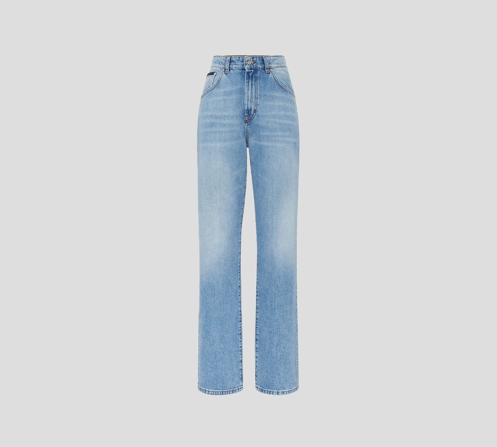 Philipp Plein - BLUE JEANS DE CORTE RECTO