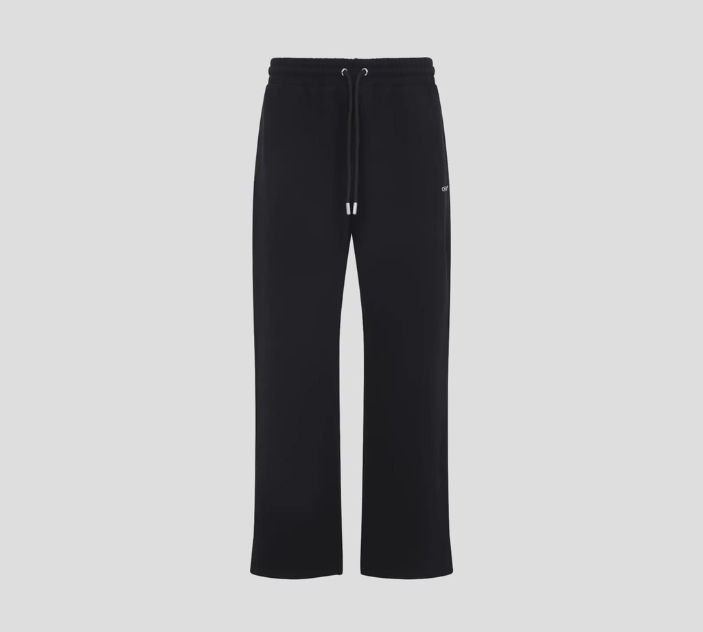 Off White - MONO NEGRO DE ALGODÓN CON ESPIRALES ESTAMPADOS EN PARTE TRASERA