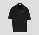 Off White - CAMISA MANGA CORTA NEGRA CON ESTAMPADO SOBRE LA ESPALDA