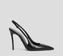 Dsquared2 - STILETTOS MULES NEGROS DE PIEL