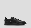 Dsquared2 - SNEAKERS NEGROS VINTAGE CON DETALLE DE DESGASTE Y DAN EN BLANCO