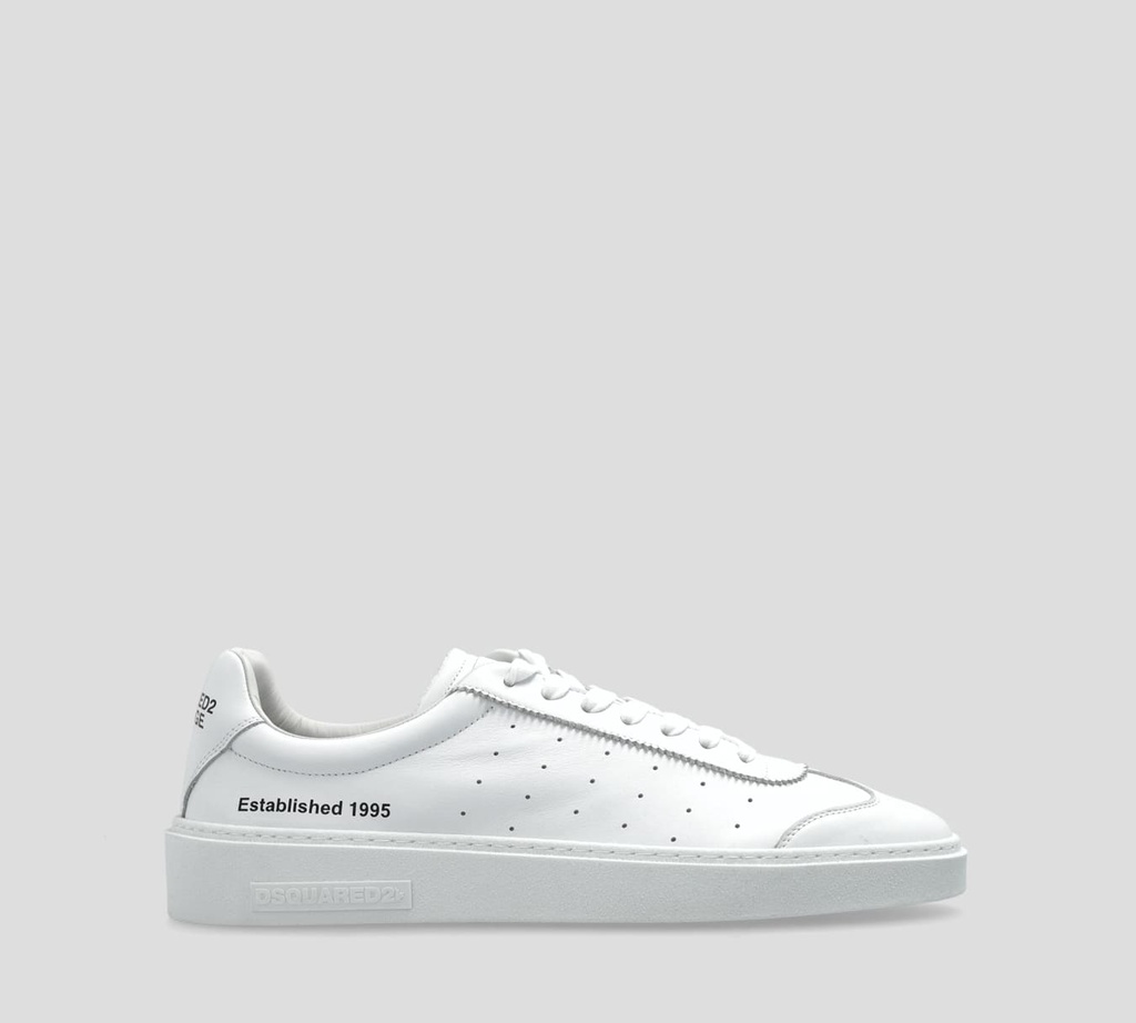 Dsquared2 - SNEAKERS 1995 BLANCOS CORTE BAJO EN CUERO