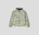 Kenzo - CHAQUETA AZUL CON AMARILLO ATIGRADA