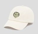 Kenzo - GORRA BEIGE CON FLOR BORDADA