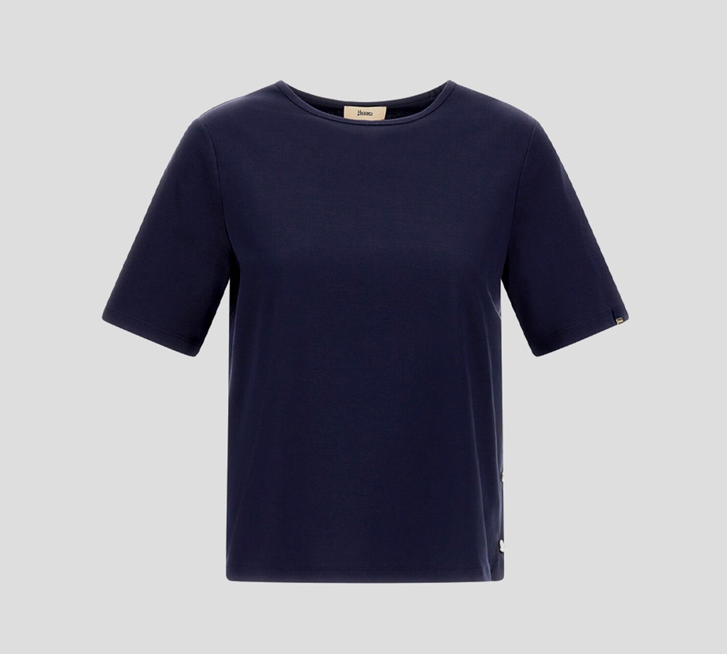 Herno - BLUSA AZUL OSCURO OVERSIZE