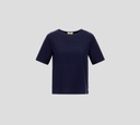 Herno - BLUSA AZUL OSCURO OVERSIZE