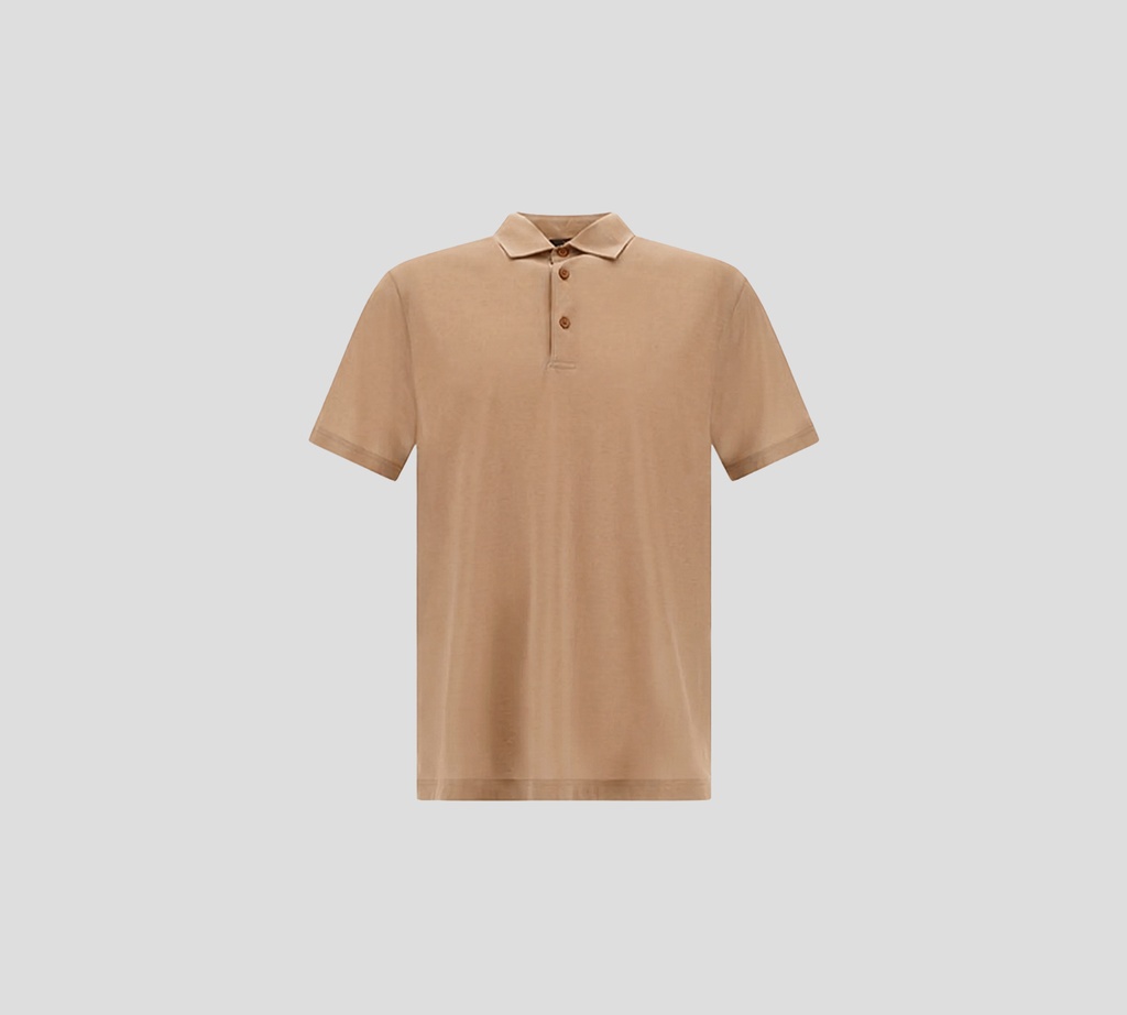 Herno - POLO MARRON CLARO