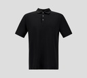 Herno - POLO CLÁSICA NEGRA EN ALGODÓN Y SPANDEX