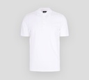 Herno - POLO CLÁSICA BLANCA EN ALGODÓN Y SPANDEX