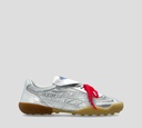 Dsquared2 - SNEAKERS PLATEADOS TRENZADOS CON MICROTACOS 