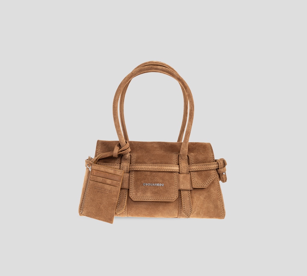 Dsquared2 - CARTERA MARRON GAMUSADA