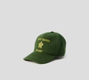 Dsquared2 - GORRA VERDE MILITAR CON ESTAMPADO DE TORTUGA AMARILLA