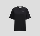 Off White - FRANELA NEGRA CON ESTAMPADO DE FLECHAS EN LA ESPALDA
