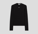 Off White - SUDADERA NEGRA DE CUELLO REDONDO