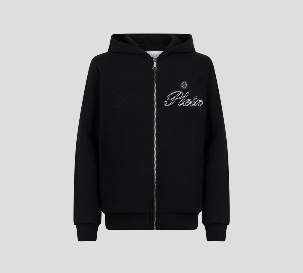 Philipp Plein - SWEATER NEGRO CON PLEIN BLANCO