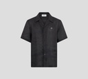 Philipp Plein - CAMISA NEGRA DE LINO MANGA CORTA