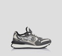 Philipp Plein - SNEAKERS BLANCOS CON GRIS Y TRENZAS BLANCAS