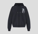 Dsquared2 - HODDIE NEGRO CON ESTAMPADO DE MONO
