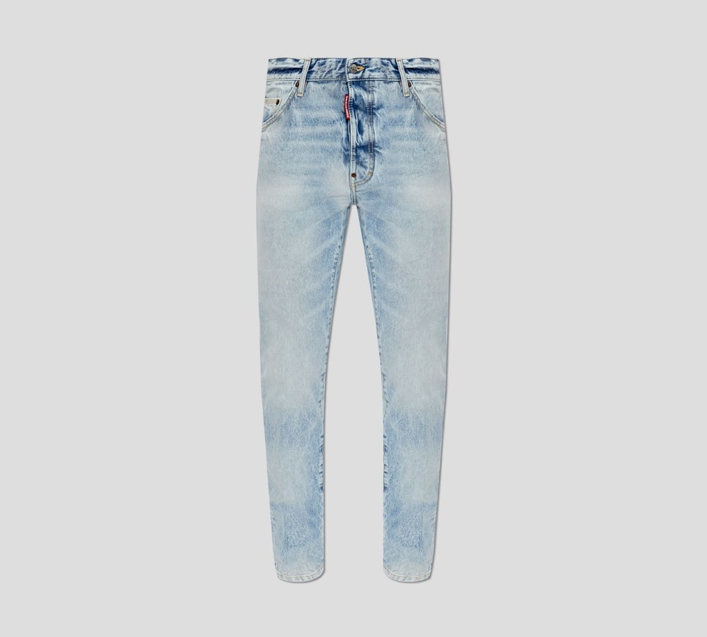 Dsquared2 - SKINNY JEANS PRELAVADOS CON RASGADURAS