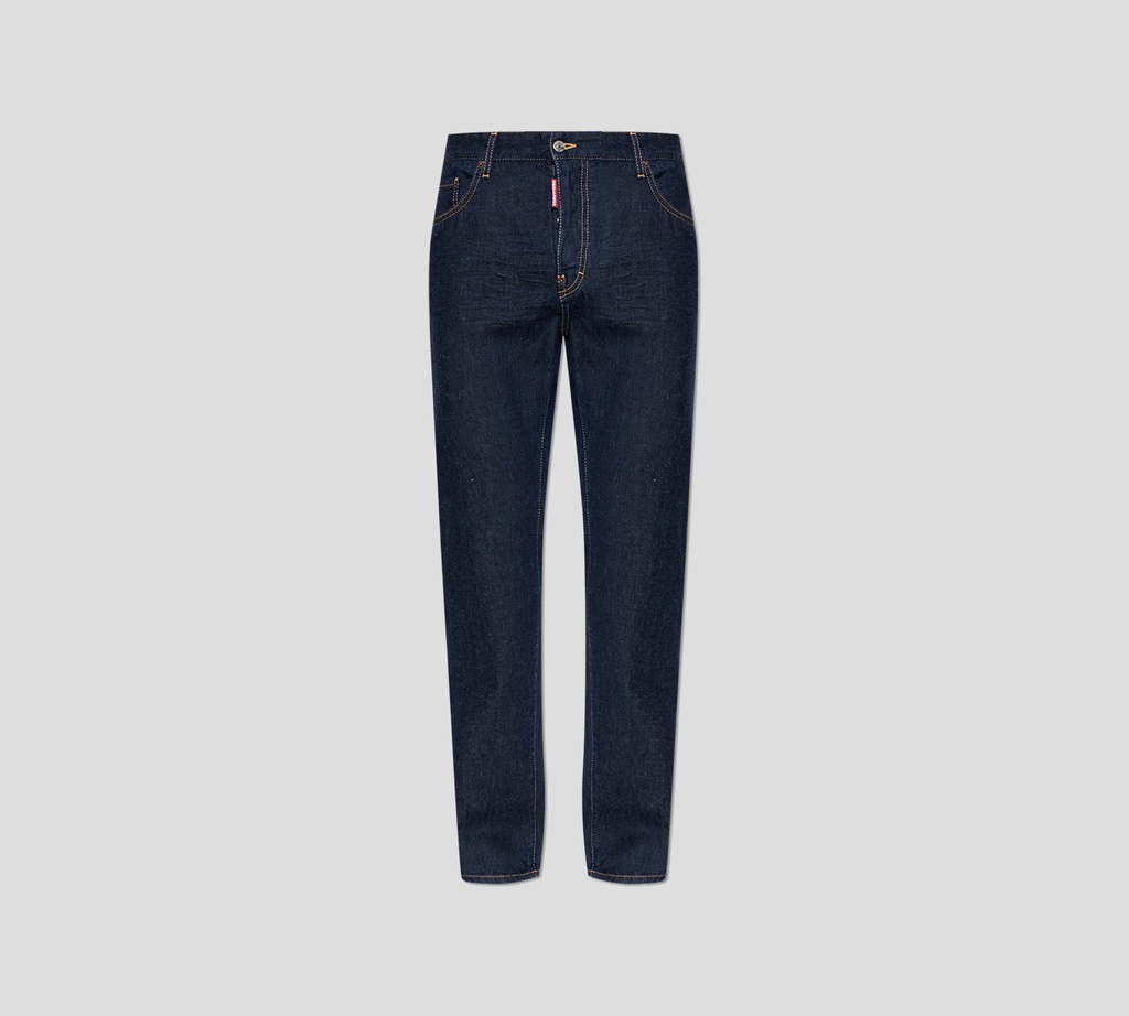 Dsquared2 - JEANS NAVY DE CORTE RECTO