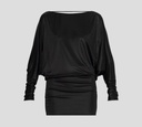 Dsquared2 - MINI VESTIDO NEGRO CON ESCOTE PROFUNDO EN LA ESPALDA